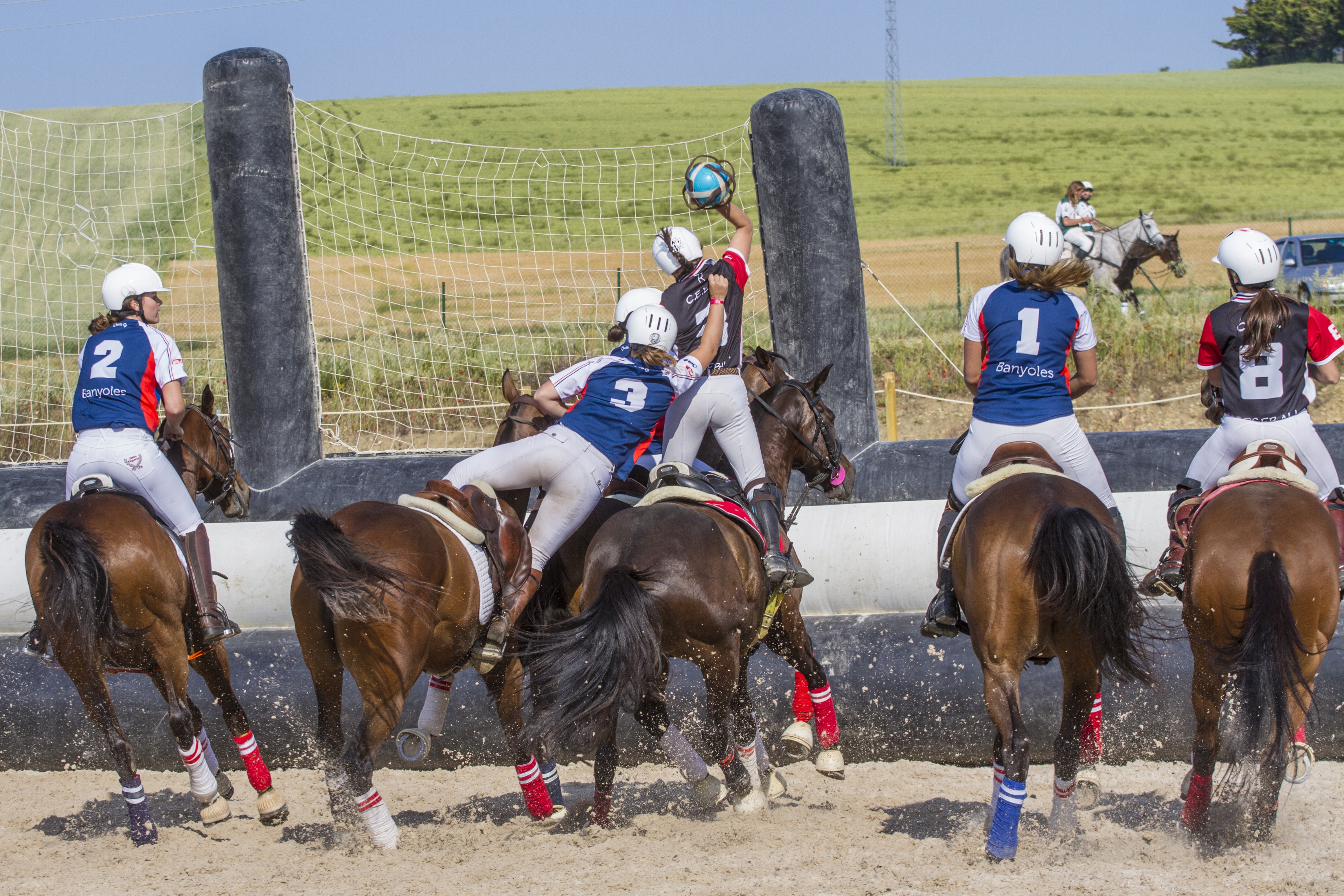 Triplete catalán en el Campeonato de España de Horseball